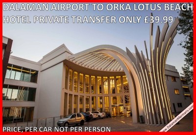 Dalaman Airport to Sentido Orka Lotus Beach Hotel